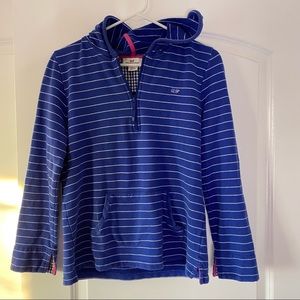 Vineyard vines striped pullover hoodie